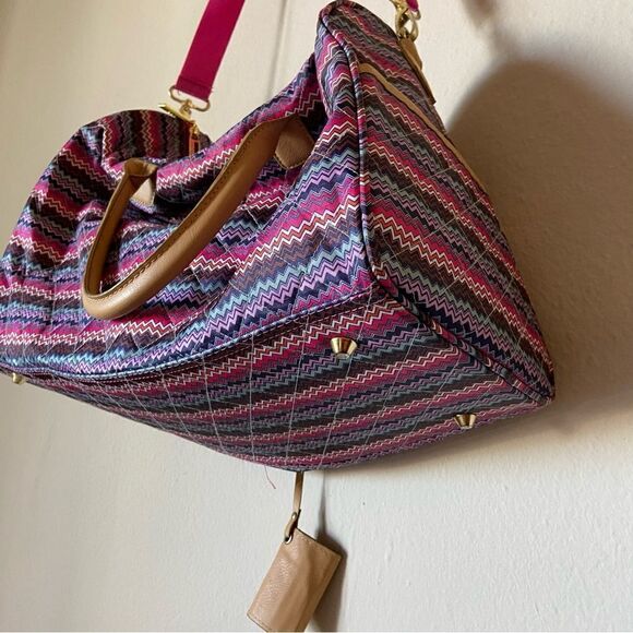 Nicole Miller weekender duffel travel bag - Picture 13 of 16